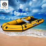 3 Person PVC Inflatable Assault Boat Speed Kayak Dinghy  With Wooden Floor