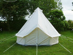 Glamping Holiday 4 season waterproof canvas fabric bell tent for famliy camping