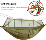 Portable Outdoor Camping Hammock With Mosquito Net 1-2 Person Go Swing Garden Hanging Bed Ultralight Tourist Sleeping hammocks