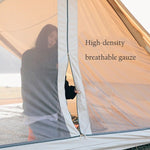 Mountainhiker 5-8Person Outdoor Camping Cotton Eaves Tent Luxury Ultralight Large Family Waterproof Thickened Hiking Picnic Tent