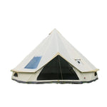 Oxford Bell Tent with Roof Stove Jack, Waterproof 4 Season Yurt Wall Tents  Glamping 4-8 Person