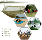 Portable Outdoor Camping Hammock With Mosquito Net 1-2 Person Go Swing Garden Hanging Bed Ultralight Tourist Sleeping hammocks