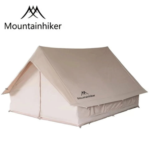 Mountainhiker 5-8Person Outdoor Camping Cotton Eaves Tent Luxury Ultralight Large Family Waterproof Thickened Hiking Picnic Tent