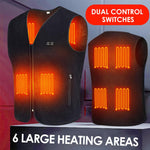 3-speed Adjustable Temperature Self-heating Vest Washable